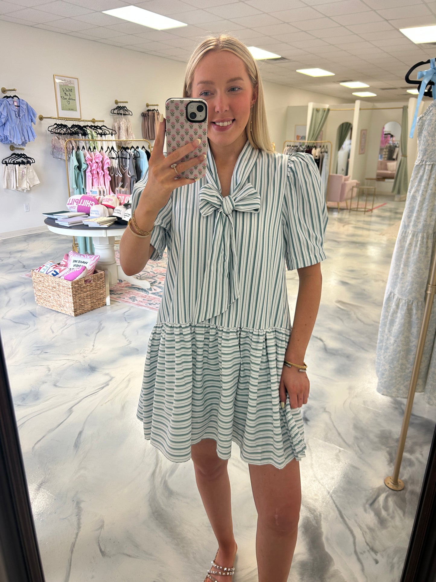 Tatum Striped Dress