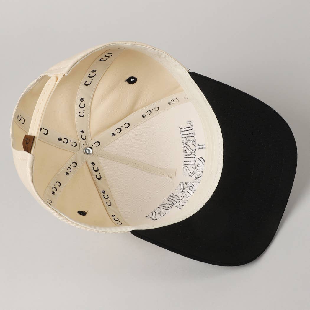 JESUS SAVES I SPEND Hat: SKY BLUE