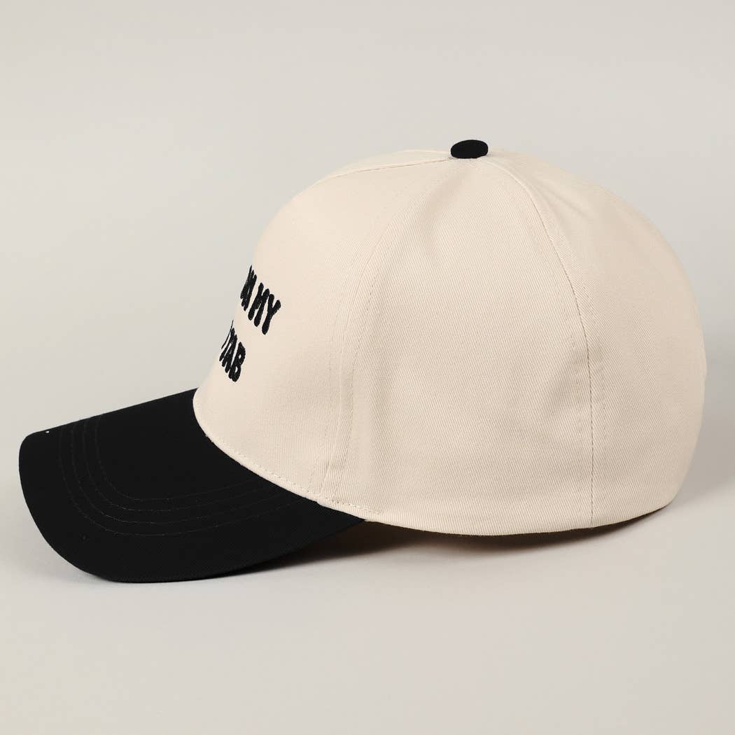 Dad's Tab Embroidery Hat: SAGE