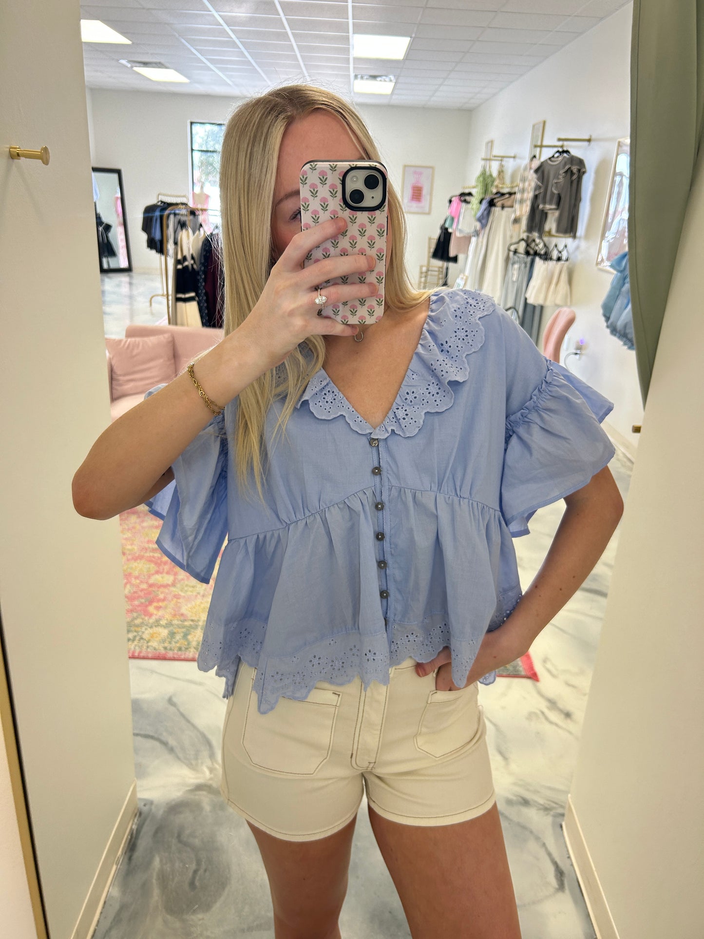 Kate Ruffle Top