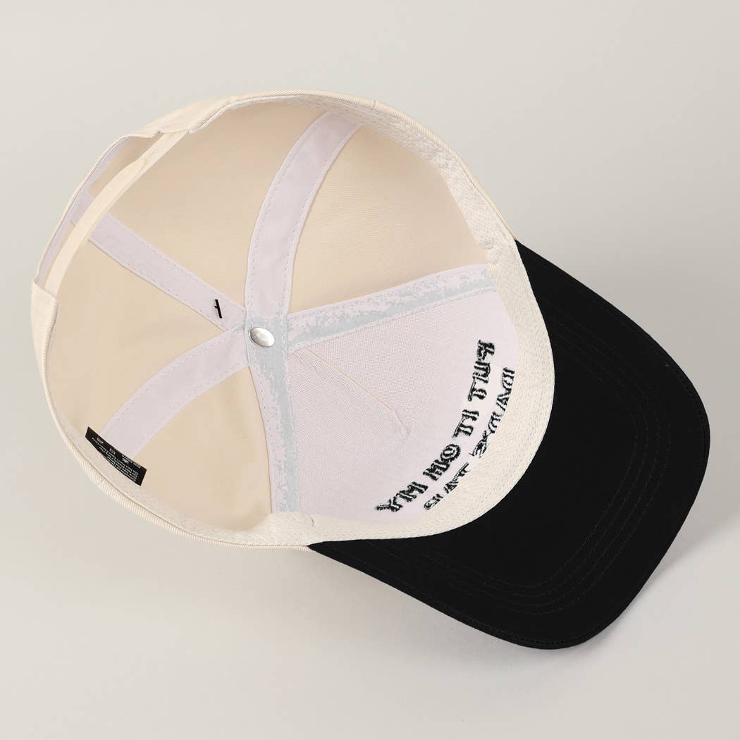 Dad's Tab Embroidery Hat: SAGE