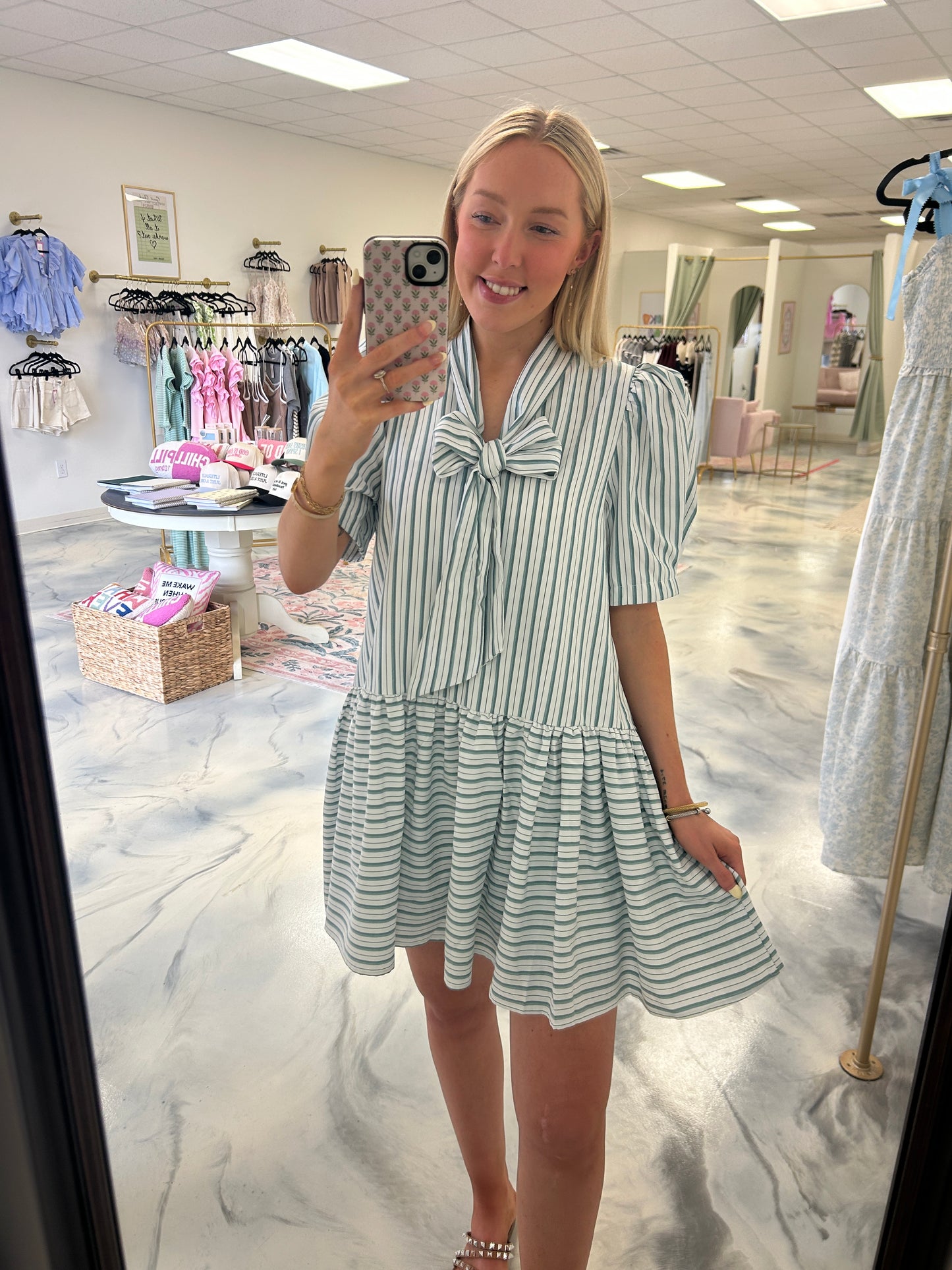 Tatum Striped Dress