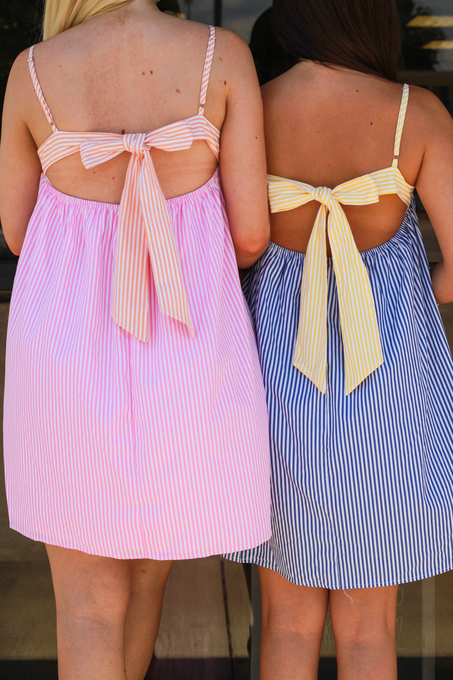Sunny Day Dress — Blue/Yellow