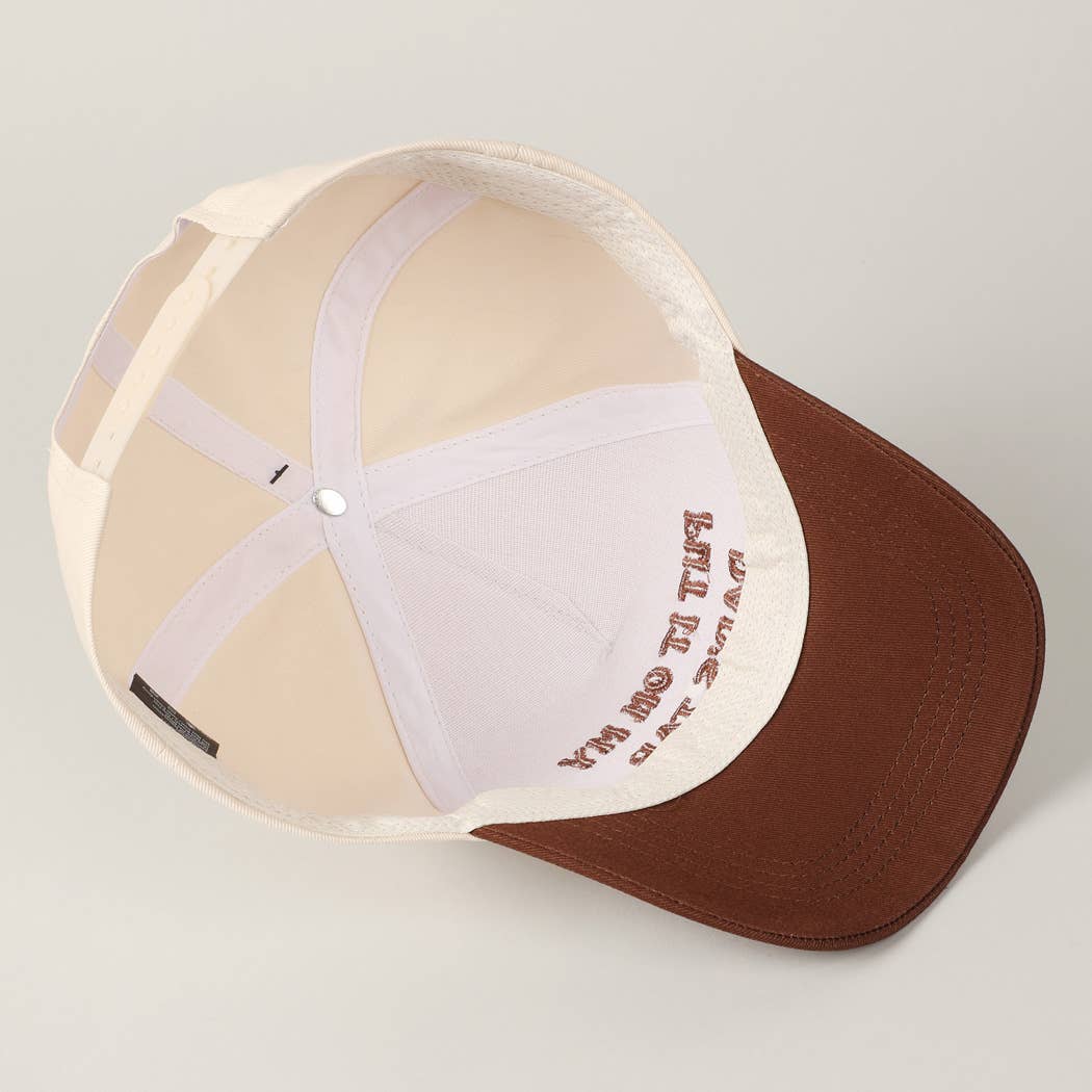 Dad's Tab Embroidery Hat: SAGE