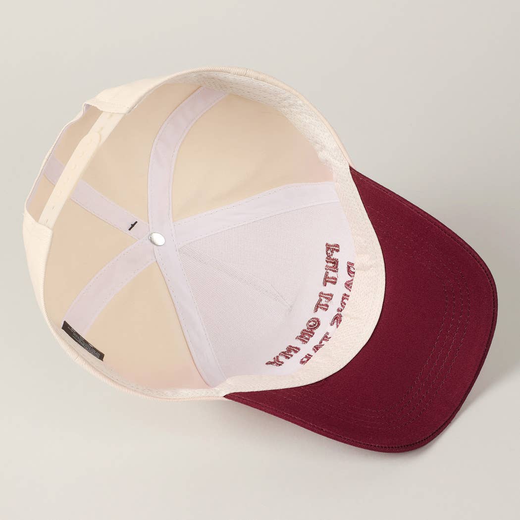 Dad's Tab Embroidery Hat: SAGE