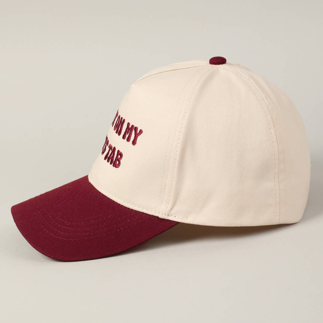 Dad's Tab Embroidery Hat: SAGE
