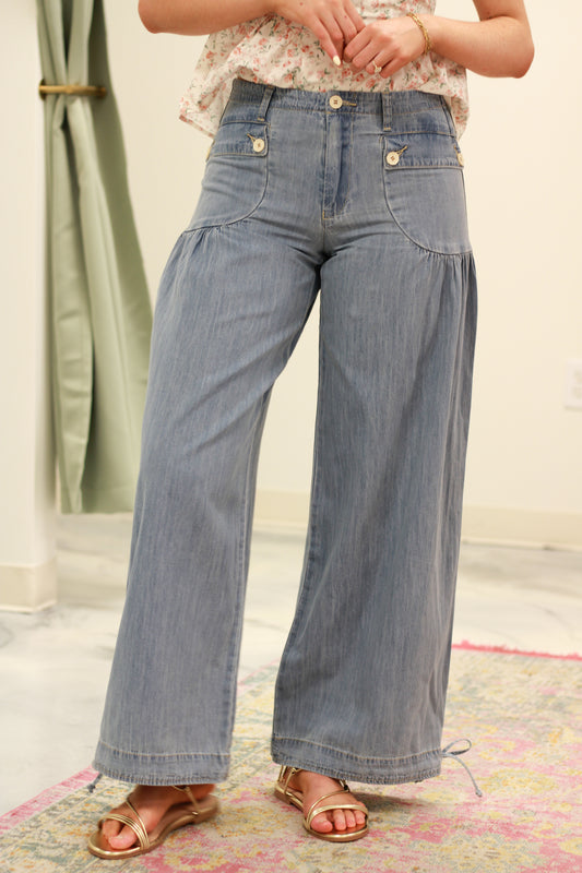 Lotus Jeans — Light Denim