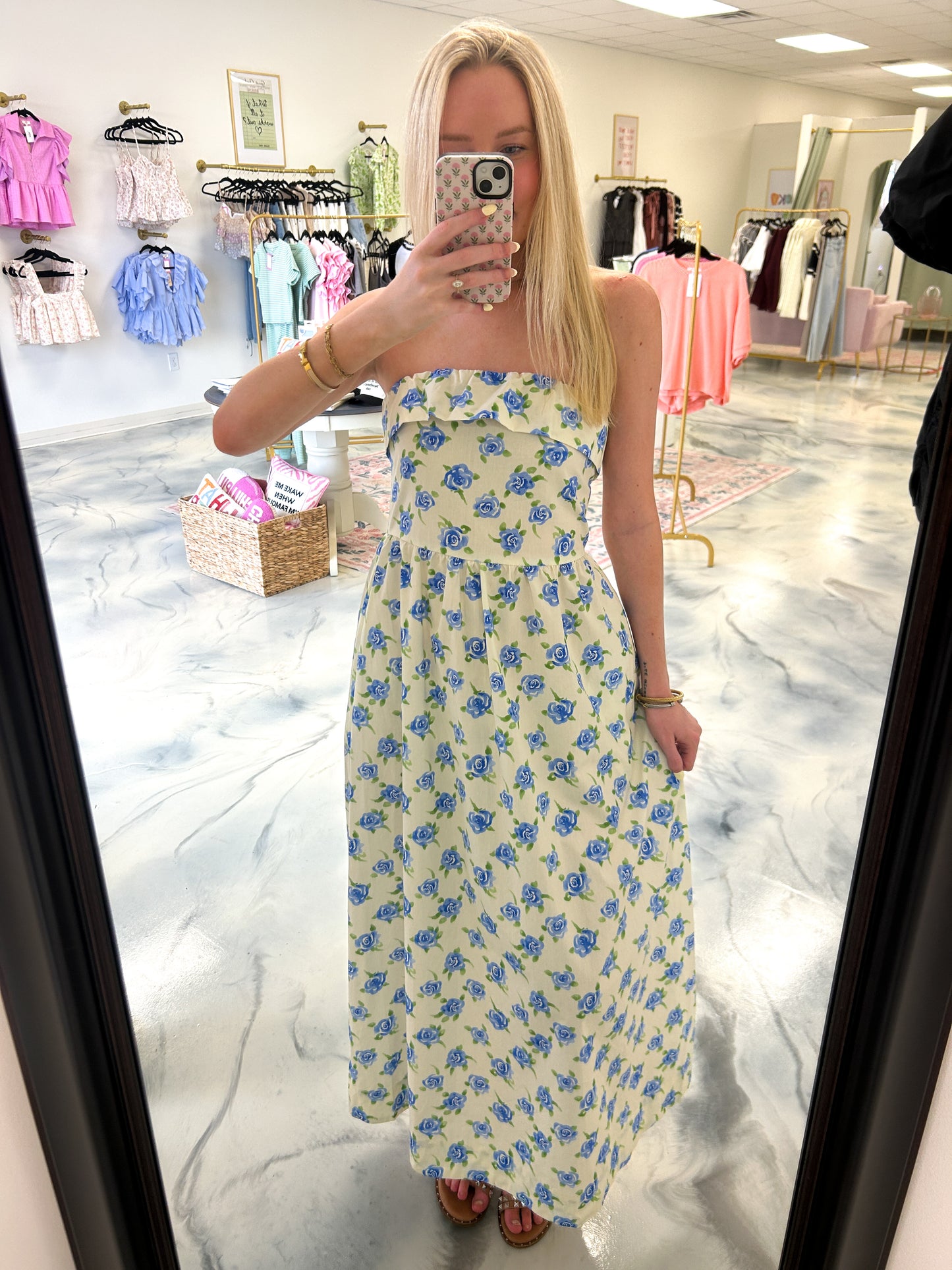 Stella Floral Maxi Dress