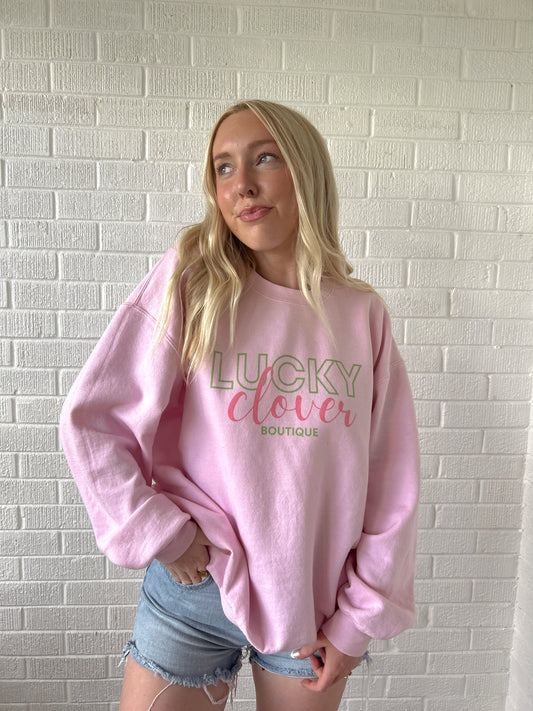 Lucky Clover Crewneck