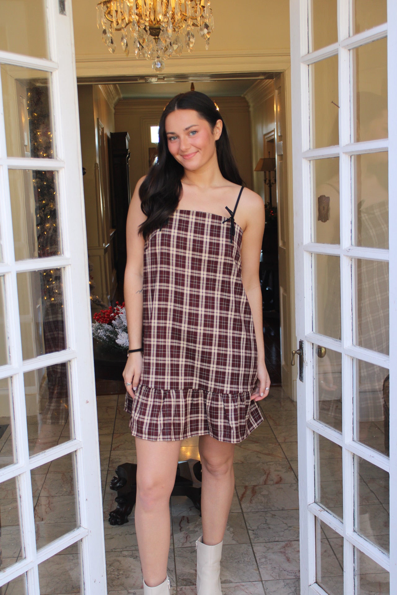 Blair Plaid Dress