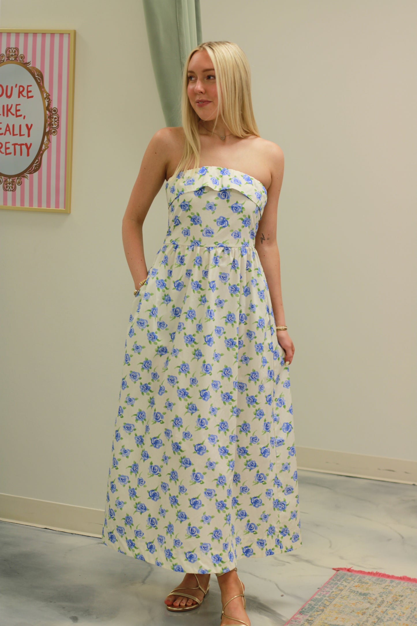 Stella Floral Maxi Dress