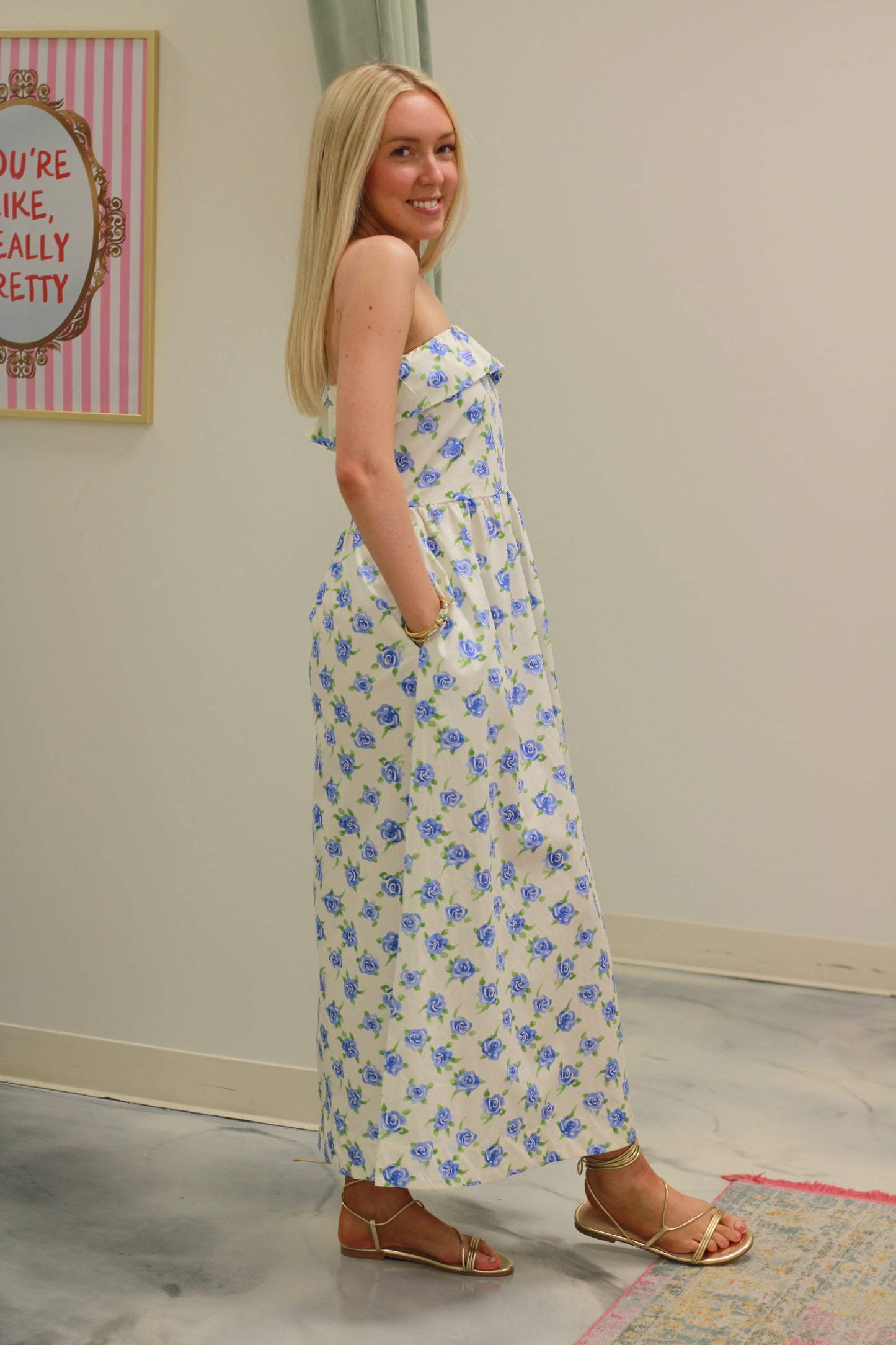 Stella Floral Maxi Dress